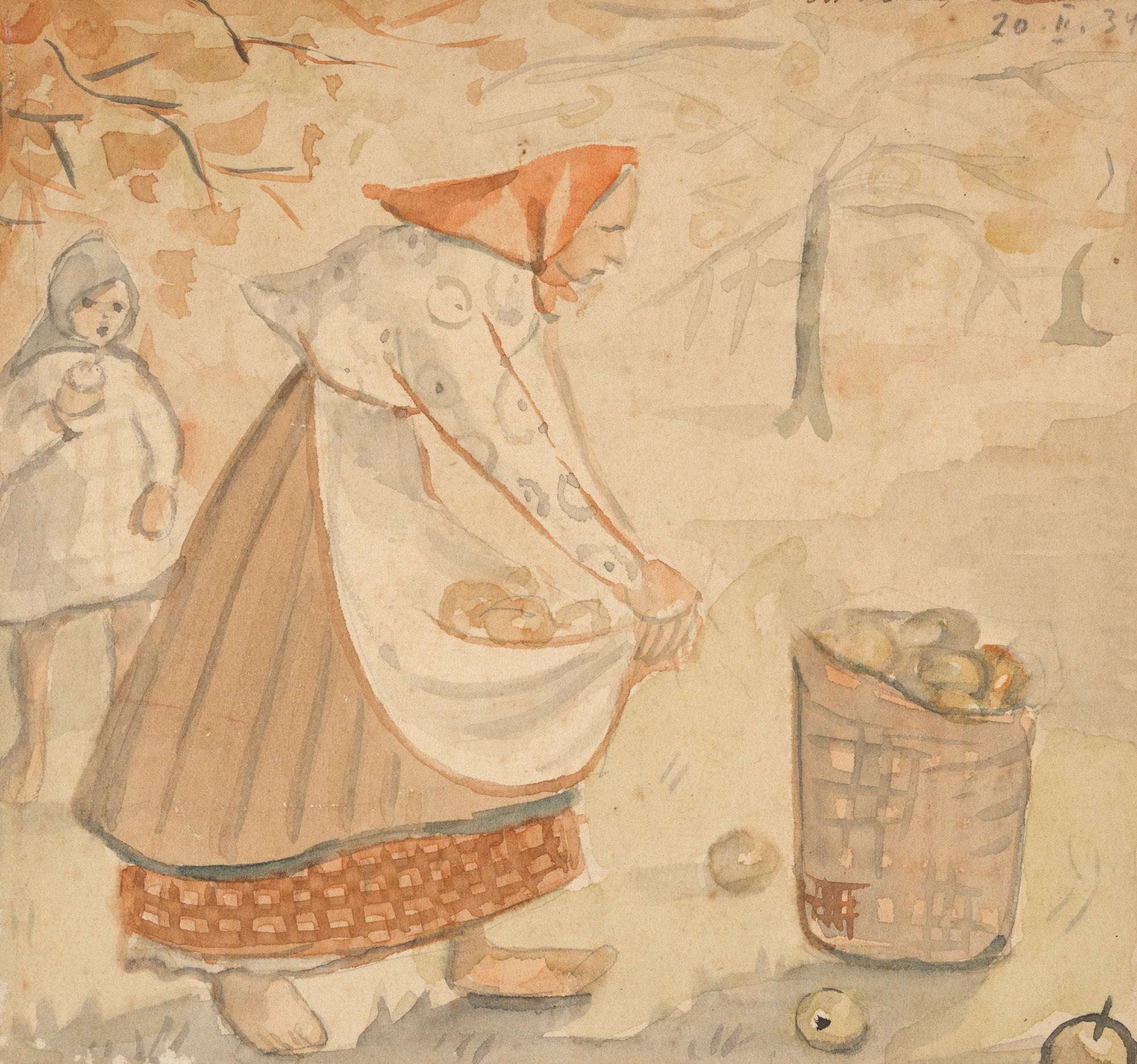Margarita Kovaļevska. Apple Pickers