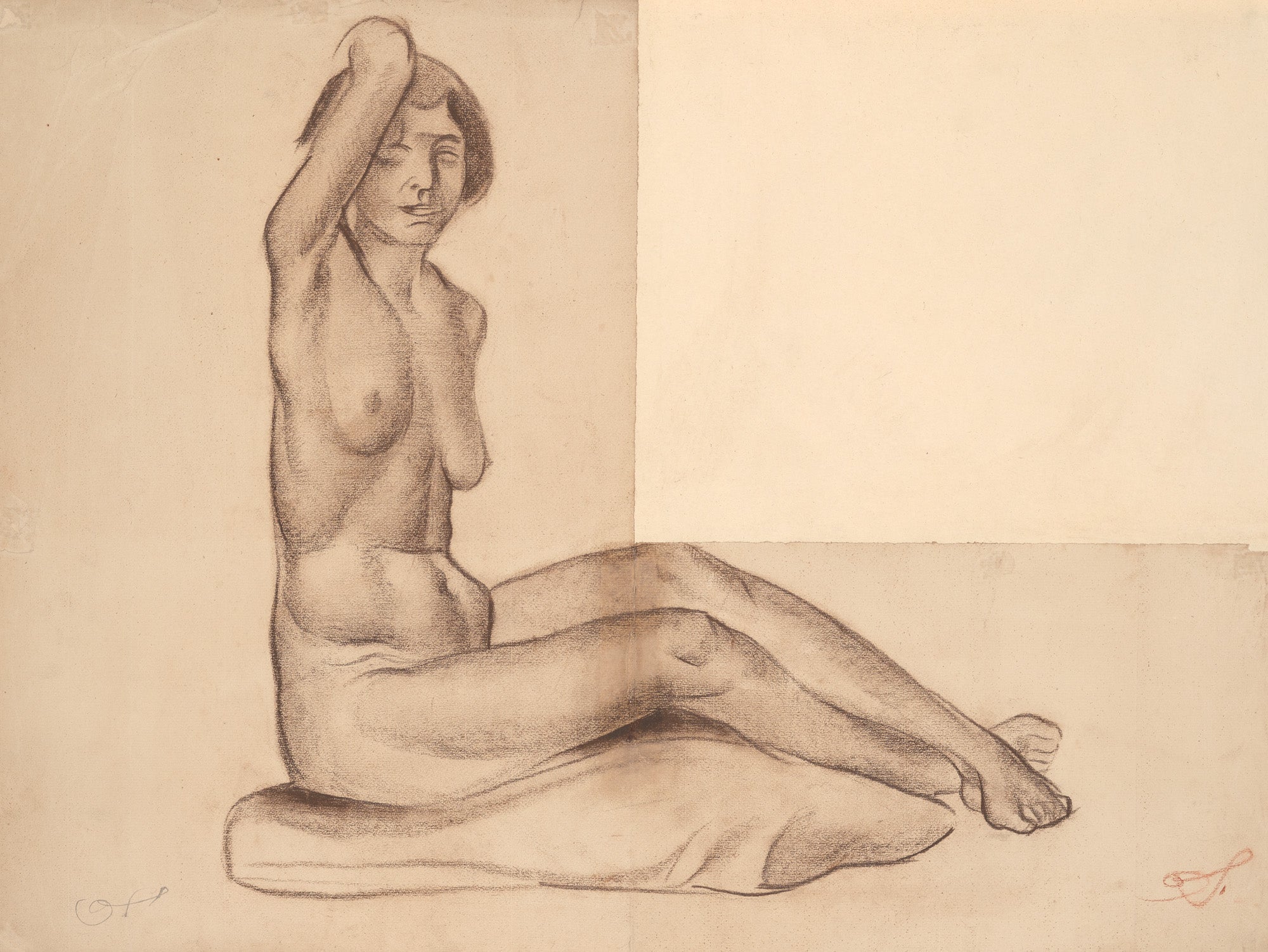 Oto Skulme. Nude
