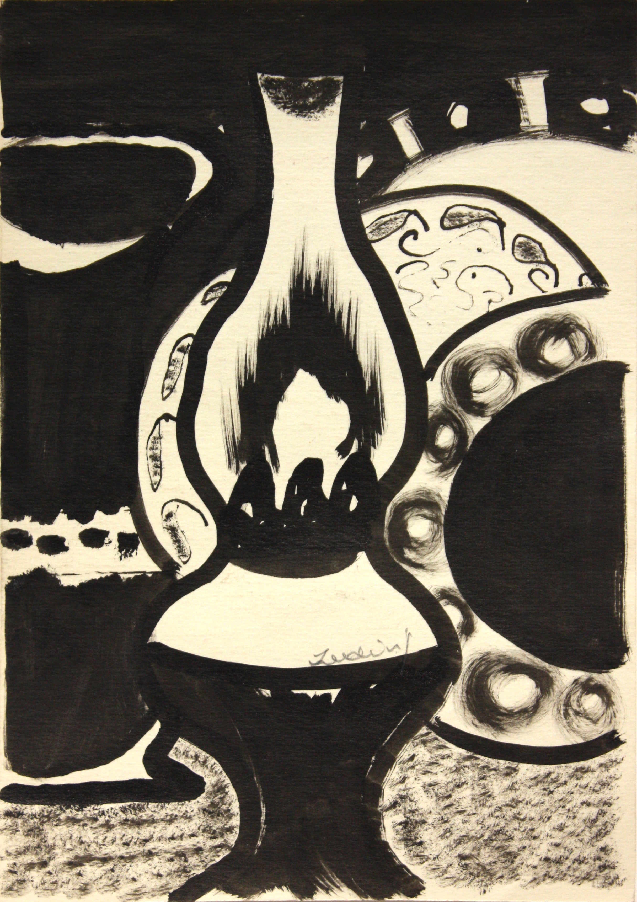 Visvaldis Ziediņš. Oil lamp