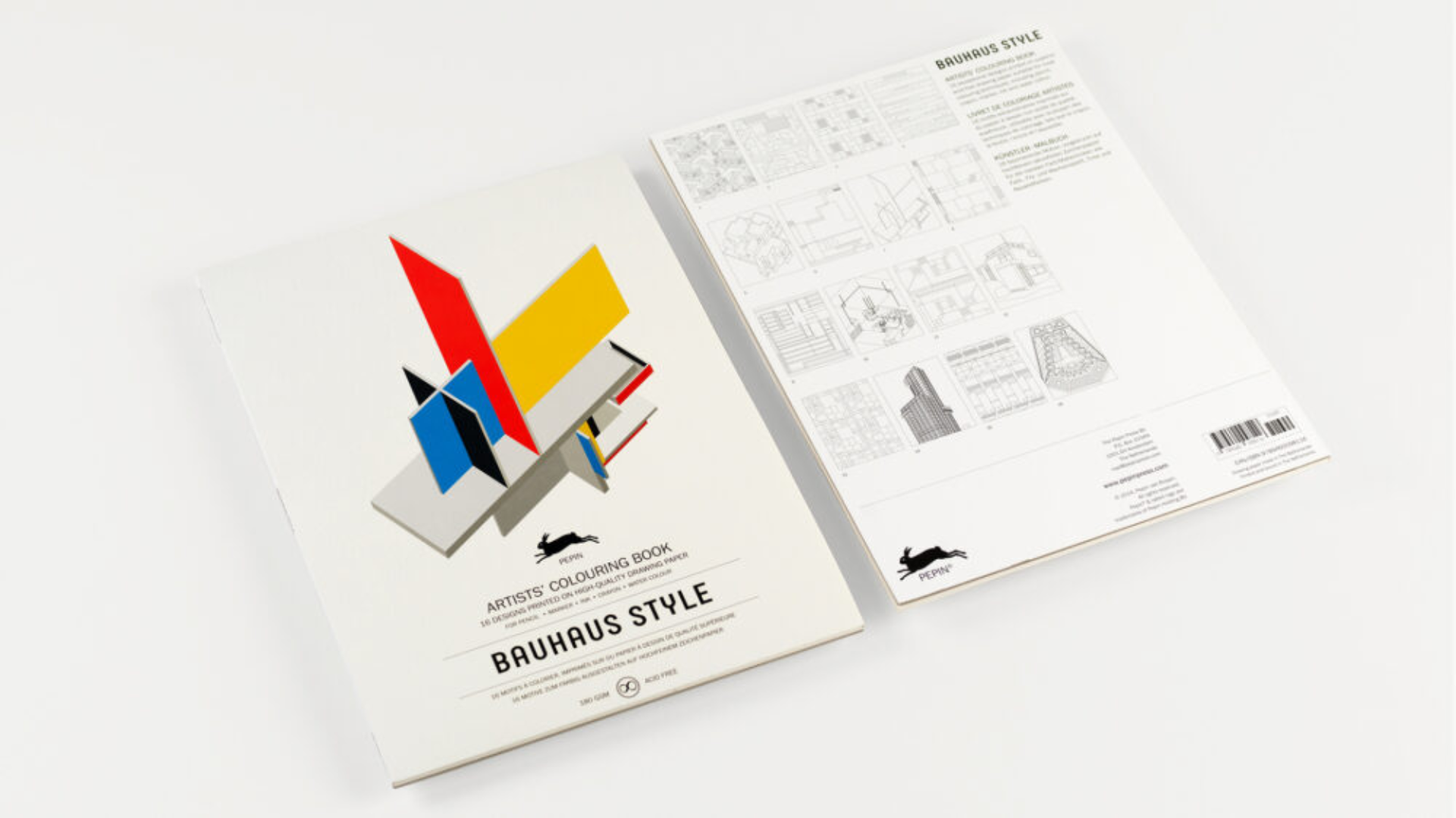 BAUHAUS COLOURING BOOK