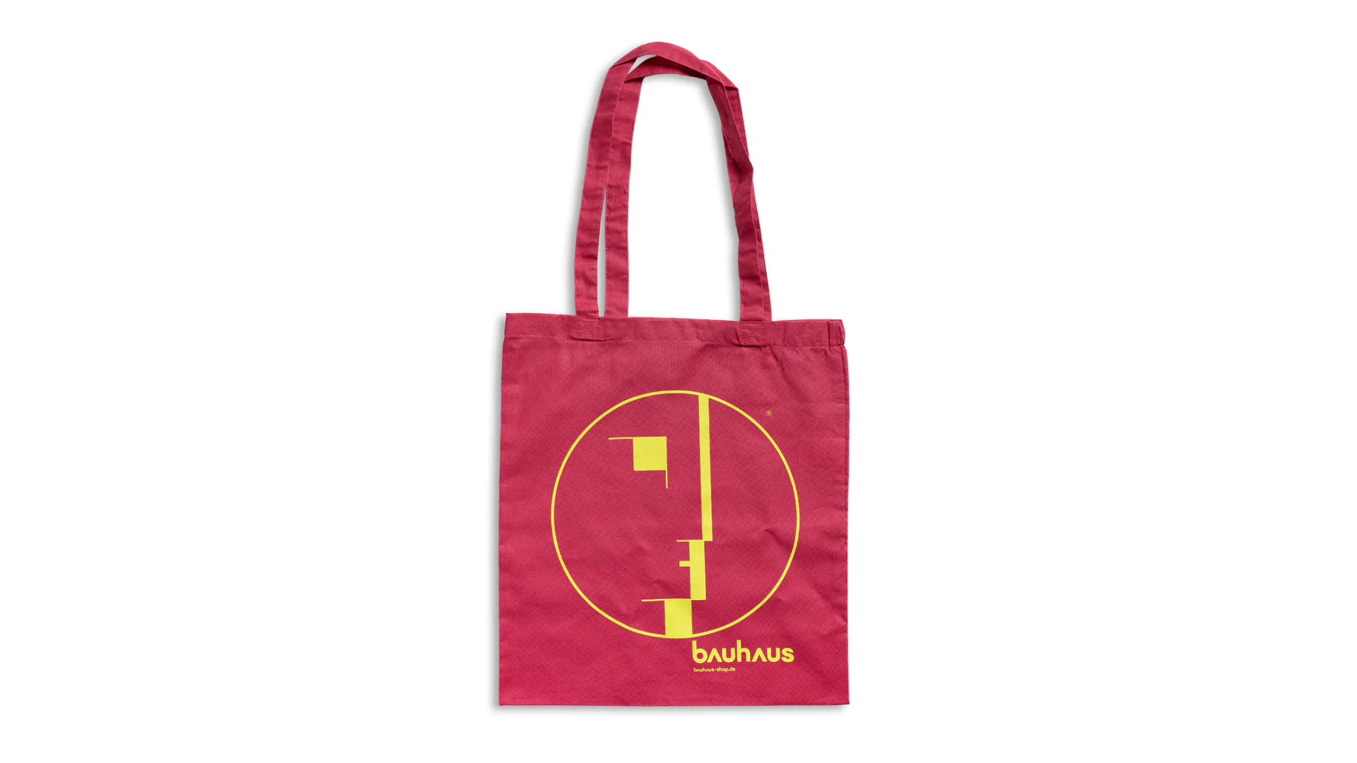BAUHAUS tote bag in red