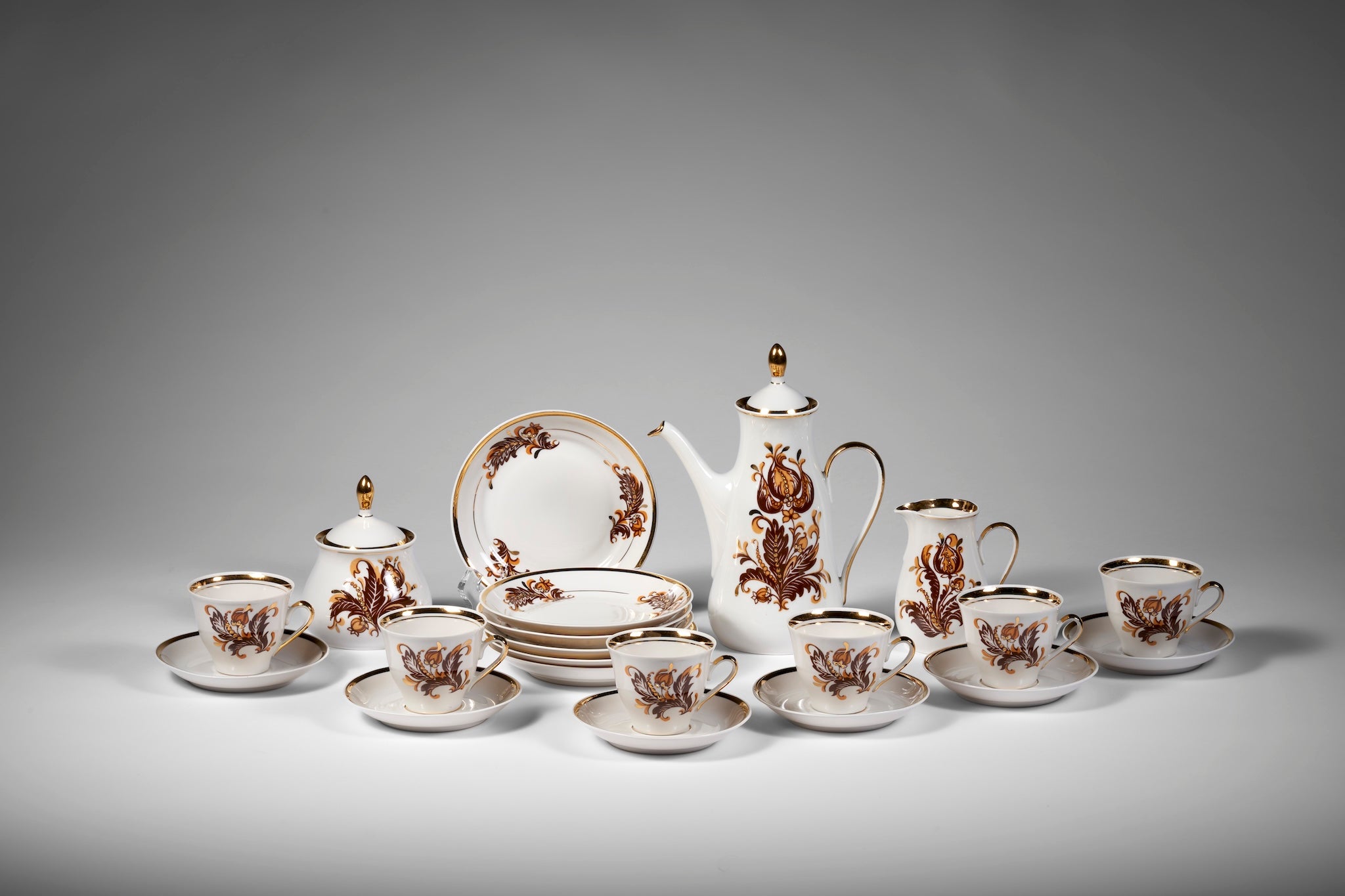 Coffee service, 21 items