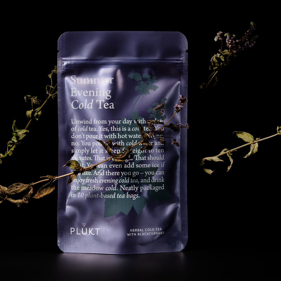 PLŪKT Cold-brew tea SUMMER EVENING