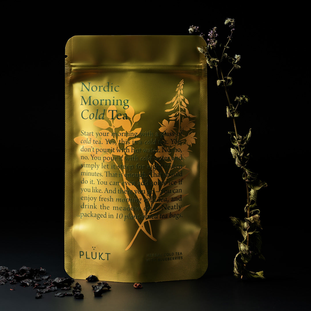 PLŪKT Cold-brew tea NORDIC MORNING