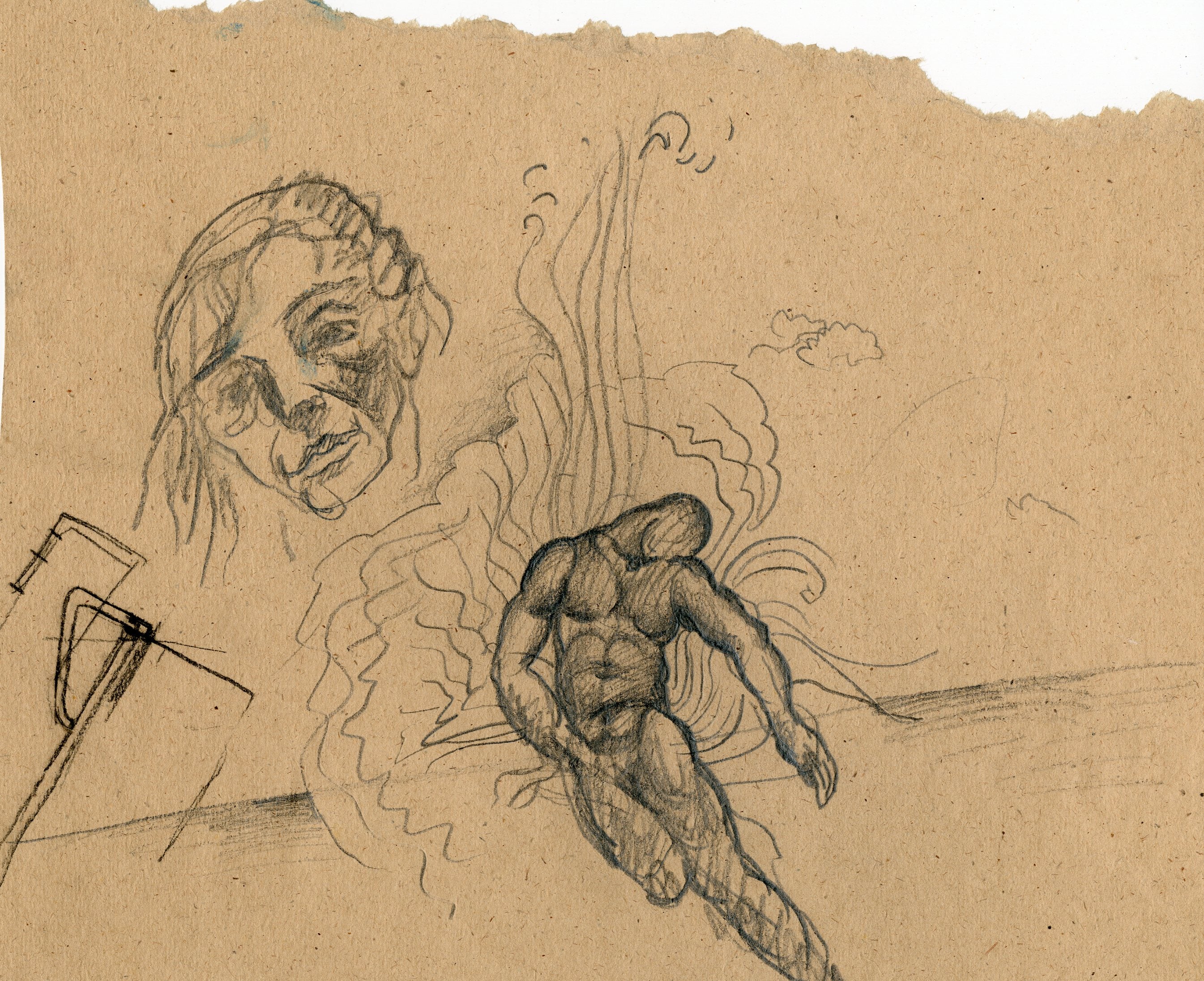 Māris Ārgalis. Rozentālskolas zīmējums