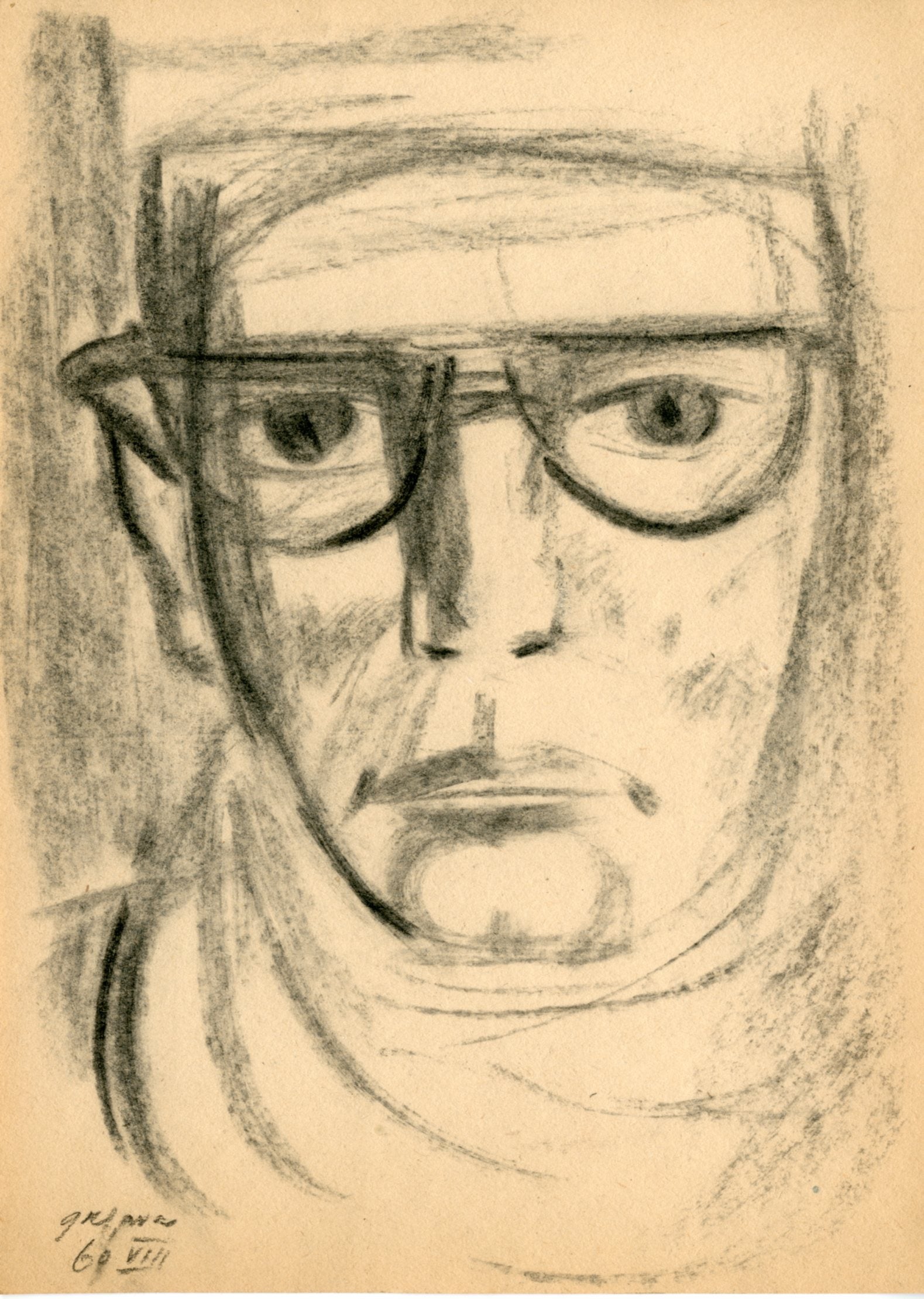 Gunārs Kļava. Vīrieša portrets