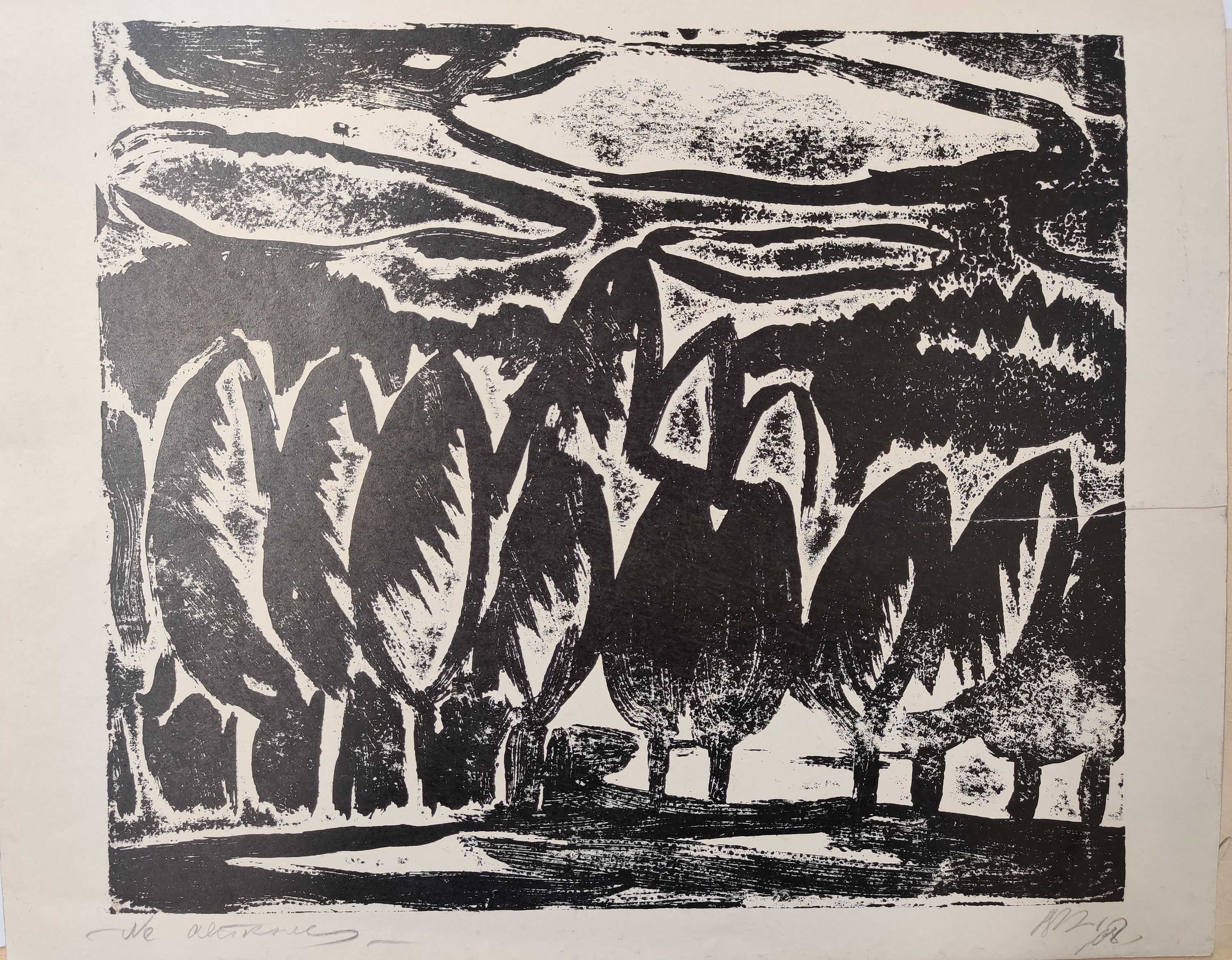 Dzidra Ezergaile. Pie Alūksnes. No cikla "Mana zeme" 